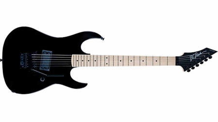 B.C. Rich Gunslinger Retro II electric guitar with Floyd Rose, Black