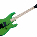 B.C. Rich Gunslinger Retro II with Floyd Rose - Green Pearl, glam shot