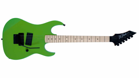 B.C. Rich Gunslinger Retro II with Floyd Rose - Green Pearl