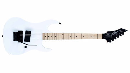 B.C. Rich Gunslinger Retro II with Floyd Rose - White