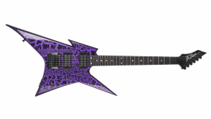 B.C. Rich Australia Ironbird Legacy electric guitar in purple crackle finish