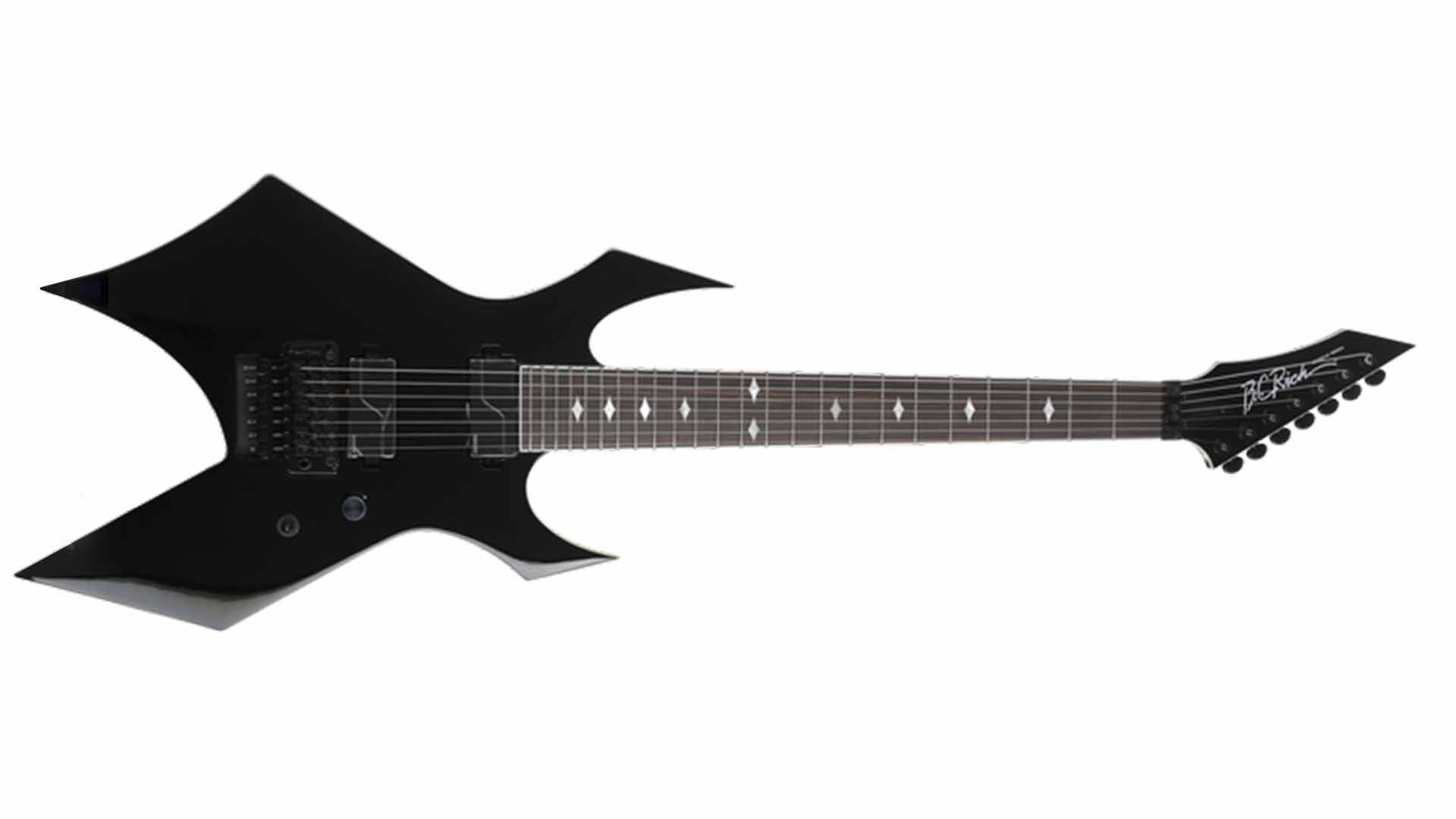 B.C. Rich Warlock 4弦エレキベース ブラック Warlock Legacy 7 with Floyd Rose - Black - B.C. Rich Guitars Australia