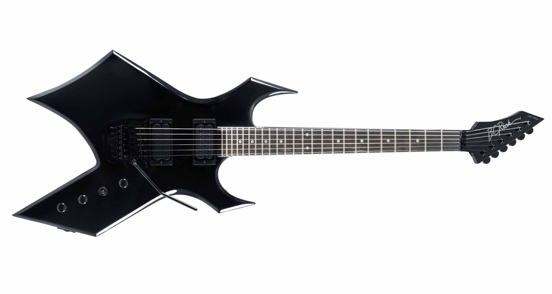 Warlock Legacy with Floyd Rose, Black - B.C. Rich Guitars Australia