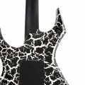B.C. Rich Warlock Legacy with Floyd Rose, Black Crackle, electric guitar